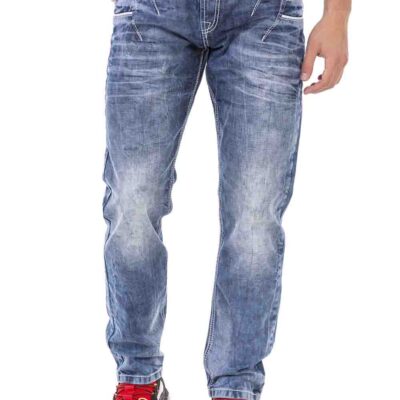 Cipo Baxx Heren Jeans Denim Regular Fit