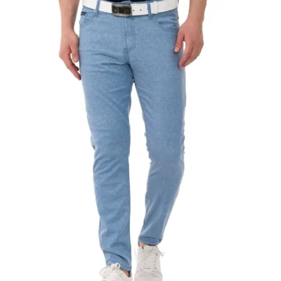 CD840 herenspijkerbroek in modieuze slim fit BLUE