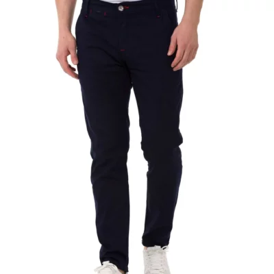CD842 Herenspijkerbroek in modieuze slim fit